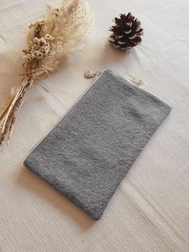 Trousse Jean gris 
