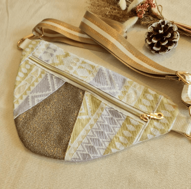Banane jacquard violette