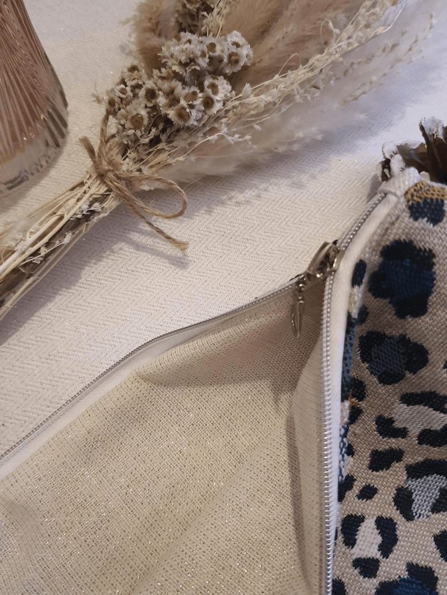 Grande pochette léopard 