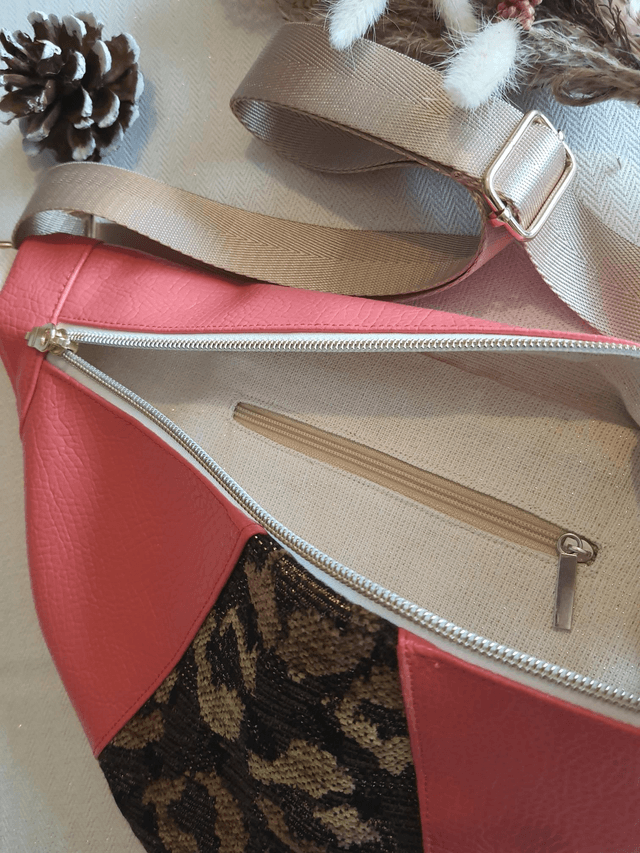 Banane simili rose léopard marron