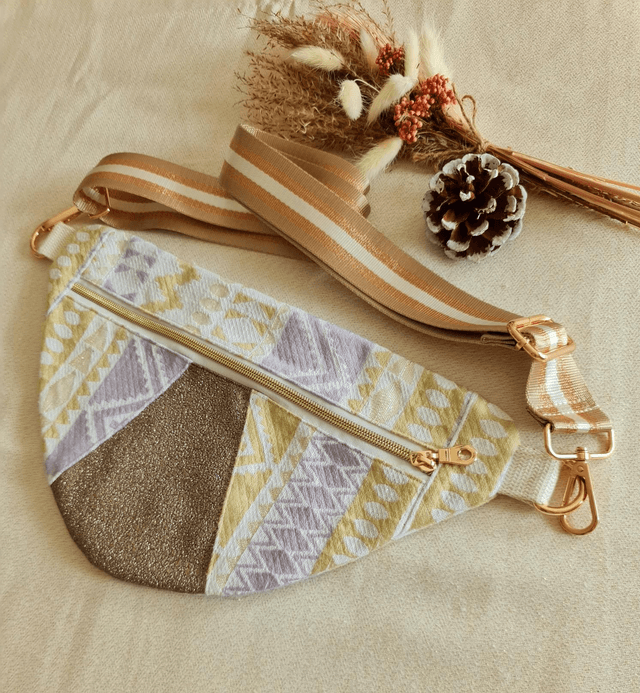 Banane jacquard violette