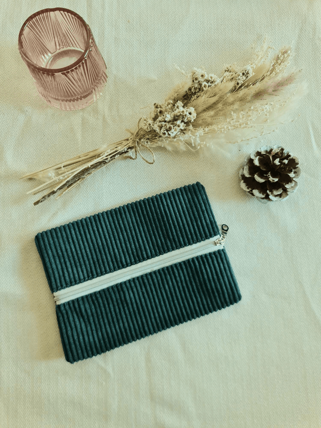 Trousse plate verte