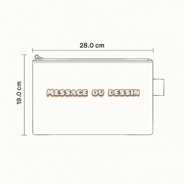 BON CADEAU GRANDE POCHETTE SUR MESURE